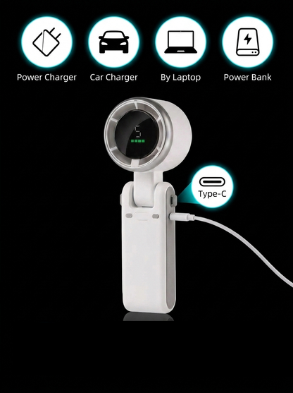 Pockmoly ™ Portable Handheld Turbo Fan